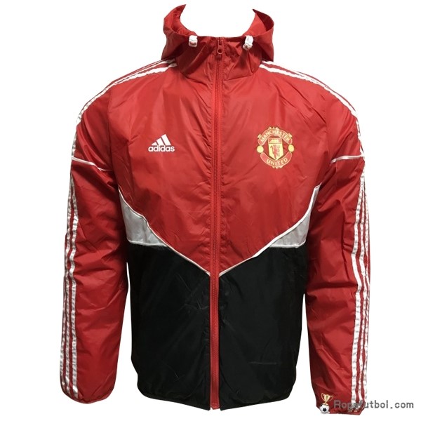 Sudaderas Con Capucha Manchester United 2017/18 Rojo Negro Blanco